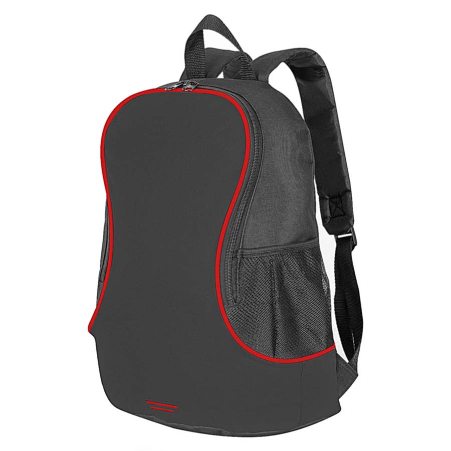 Fuji Backpack Black and Red Knights Overall Protection