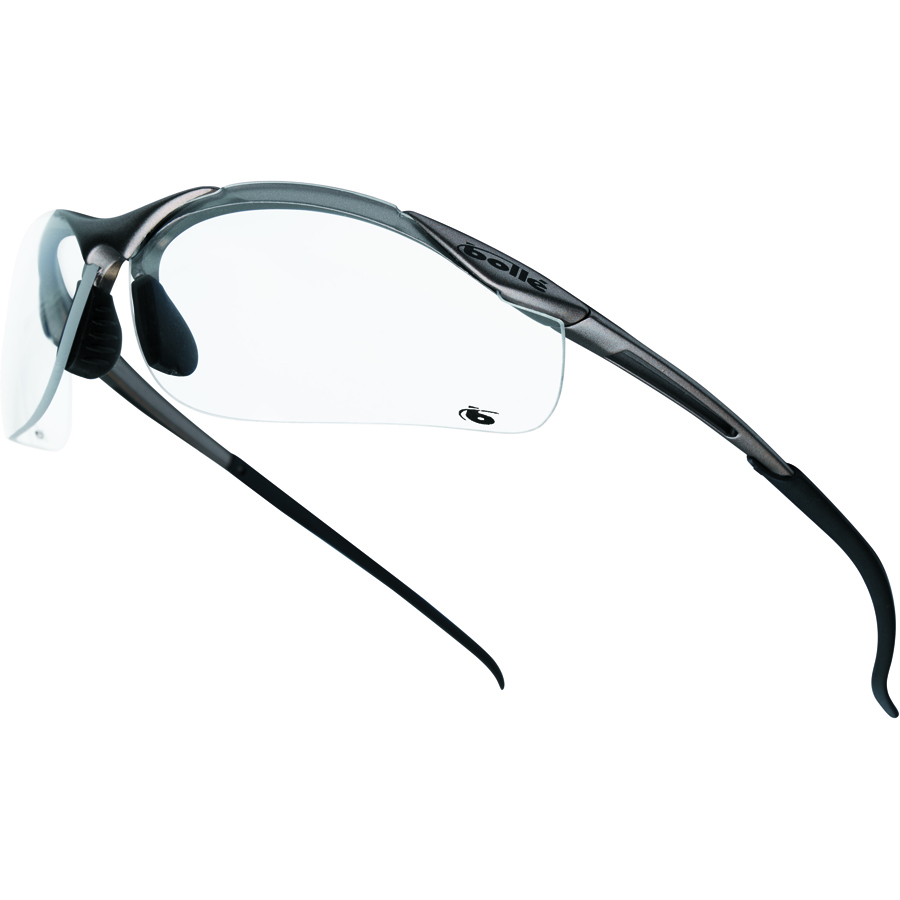 Bolle Contour Safety Spectacles, Clear - Knights Overall Protection